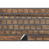 Early American Wood Planks Magic Keyboard with Numeric Keypad Skin