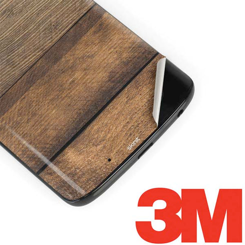 Early American Wood Planks Moto G6 Skin