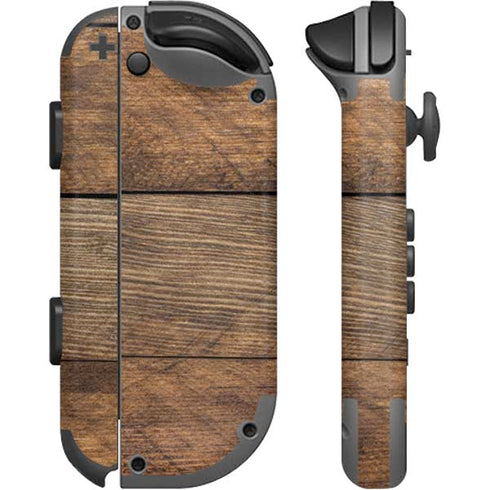 Early American Wood Planks Nintendo Joy-Con (L/R) Controller Skin