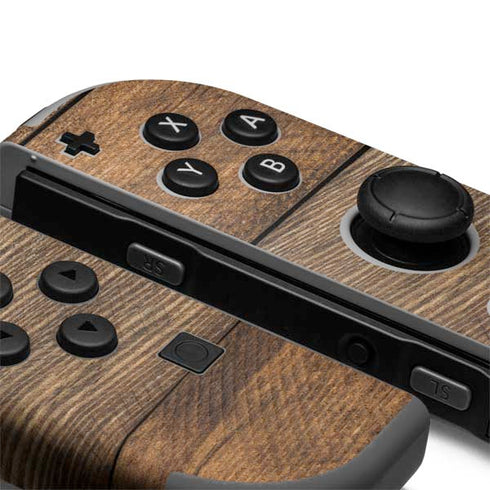 Early American Wood Planks Nintendo Joy-Con (L/R) Controller Skin
