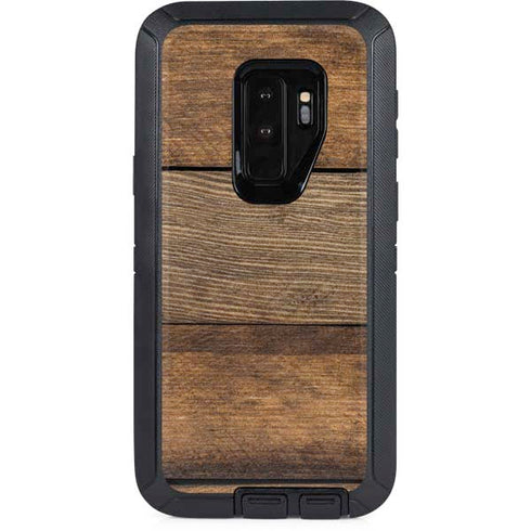 Early American Wood Planks Otterbox Defender Galaxy Skin
