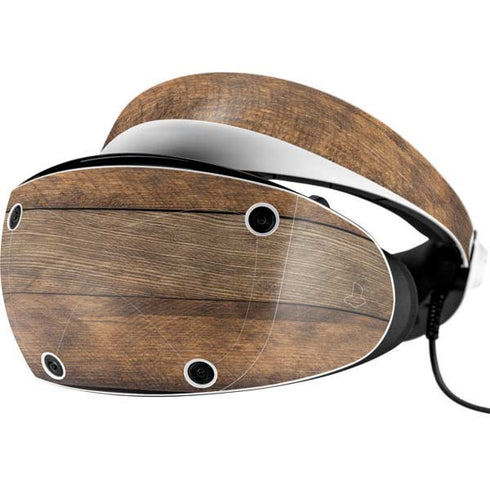 Early American Wood Planks PlayStation VR2 Skin