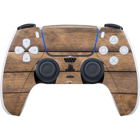 Early American Wood Planks PS5 Controller Skin