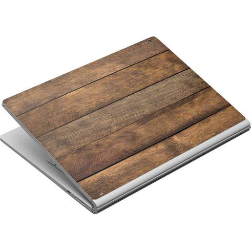Early American Wood Planks Surface Book Skin