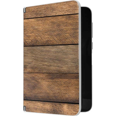 Early American Wood Planks Surface Duo Skin