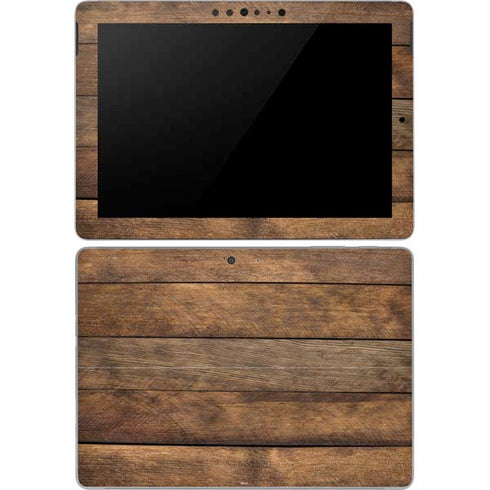 Early American Wood Planks Surface Go Skin