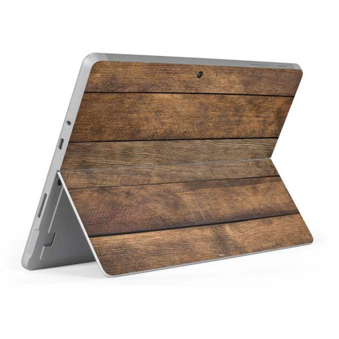 Early American Wood Planks Surface Go Skin