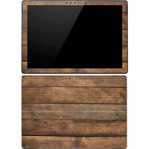 Early American Wood Planks Surface Pro 4 Skin