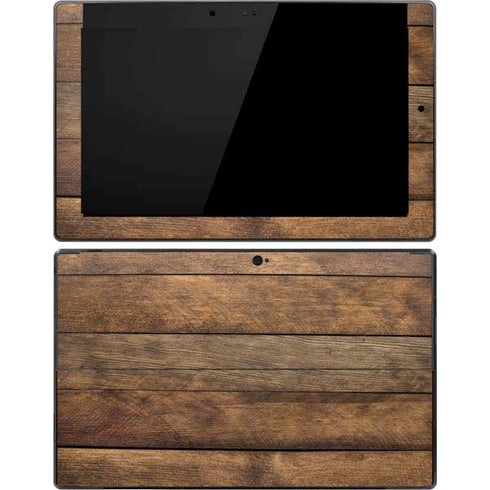 Early American Wood Planks Surface Pro Tablet Skin