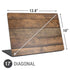 Early American Wood Planks Universal Laptop 17in (13.8 x 10in) Skin