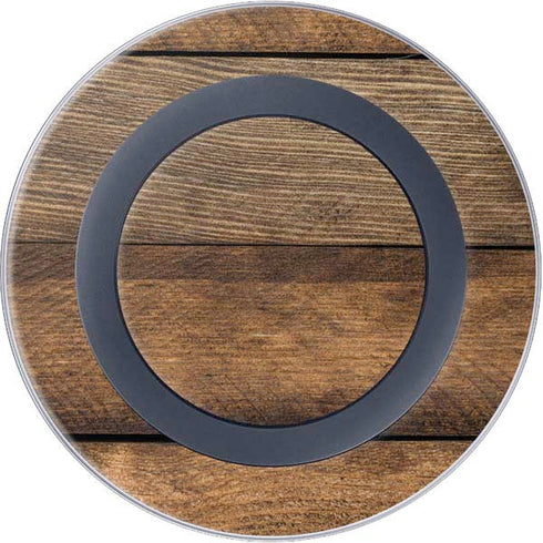 Early American Wood Planks Wireless Charger Skin