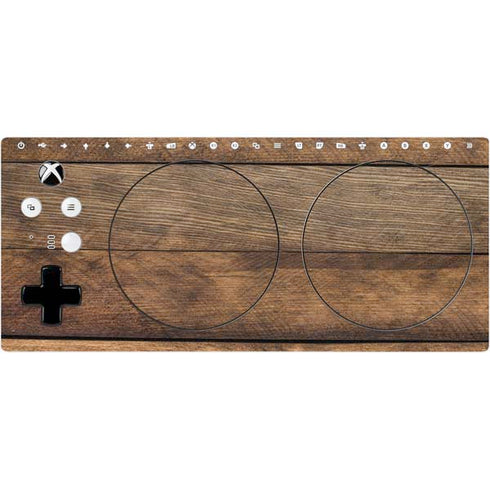 Early American Wood Planks Xbox Adaptive Controller Skin