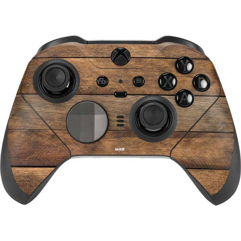 Early American Wood Planks Xbox Elite Wireless Controller Series 2 Skin