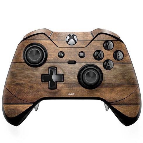 Early American Wood Planks Xbox One Elite Controller Skin
