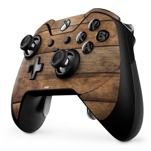 Early American Wood Planks Xbox One Elite Controller Skin