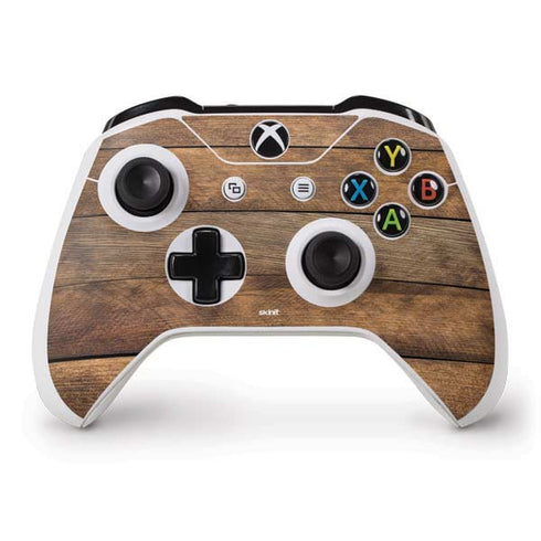 Early American Wood Planks Xbox One S Controller Skin