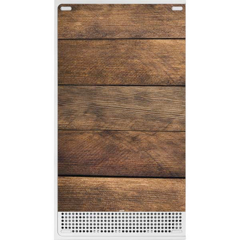 Early American Wood Planks Xbox Series S Console Skin