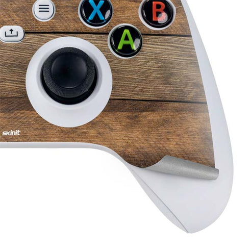 Early American Wood Planks Xbox Series S Controller Skin