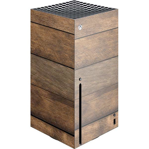 Early American Wood Planks Xbox Series X Console Skin