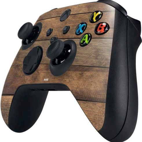 Early American Wood Planks Xbox Series X Controller Skin