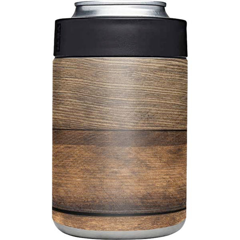 Early American Wood Planks Yeti Colster Can Insulator Skin