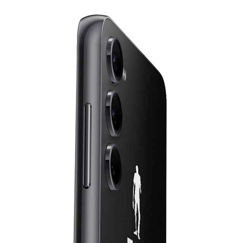 Eat Brains and Zombie On Black Galaxy A14 5G Skin