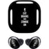 Eat Brains and Zombie On Black Galaxy Buds Pro Skin
