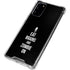 Eat Brains and Zombie On Black Galaxy Note20 5G Clear Case