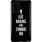 Eat Brains and Zombie On Black Galaxy Note20 5G Pro Case