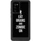 Eat Brains and Zombie On Black Galaxy Note20 5G Waterproof Case