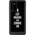 Eat Brains and Zombie On Black Galaxy Note20 5G Waterproof Case