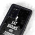 Eat Brains and Zombie On Black Galaxy Note20 5G Waterproof Case