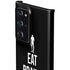Eat Brains and Zombie On Black Galaxy Note20 Ultra 5G Lite Case