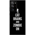 Eat Brains and Zombie On Black Galaxy Note20 Ultra 5G Skin