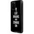 Eat Brains and Zombie On Black Galaxy S20 Plus Pro Case