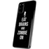 Eat Brains and Zombie On Black Galaxy S20 Plus Skin