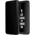 Eat Brains and Zombie On Black Galaxy S20 Plus Waterproof Case