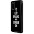 Eat Brains and Zombie On Black Galaxy S20 Pro Case