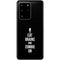 Eat Brains and Zombie On Black Galaxy S20 Ultra 5G Skin