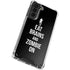 Eat Brains and Zombie On Black Galaxy S21 Plus 5G Clear Case