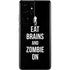 Eat Brains and Zombie On Black Galaxy S21 Ultra 5G Skin