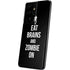 Eat Brains and Zombie On Black Galaxy S21 Ultra 5G Skin