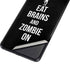 Eat Brains and Zombie On Black Galaxy S21 Ultra 5G Skin