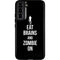 Eat Brains and Zombie On Black Galaxy S22 Plus Pro Case