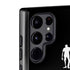 Eat Brains and Zombie On Black Galaxy S22 Ultra Pro Case