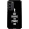 Eat Brains and Zombie On Black Galaxy S23 Plus Pro Case