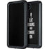 Eat Brains and Zombie On Black Galaxy S23 Plus Waterproof Case
