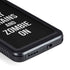 Eat Brains and Zombie On Black Galaxy S23 Plus Waterproof Case