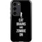 Eat Brains and Zombie On Black Galaxy S23 Pro Case