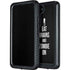 Eat Brains and Zombie On Black Galaxy S23 Waterproof Case